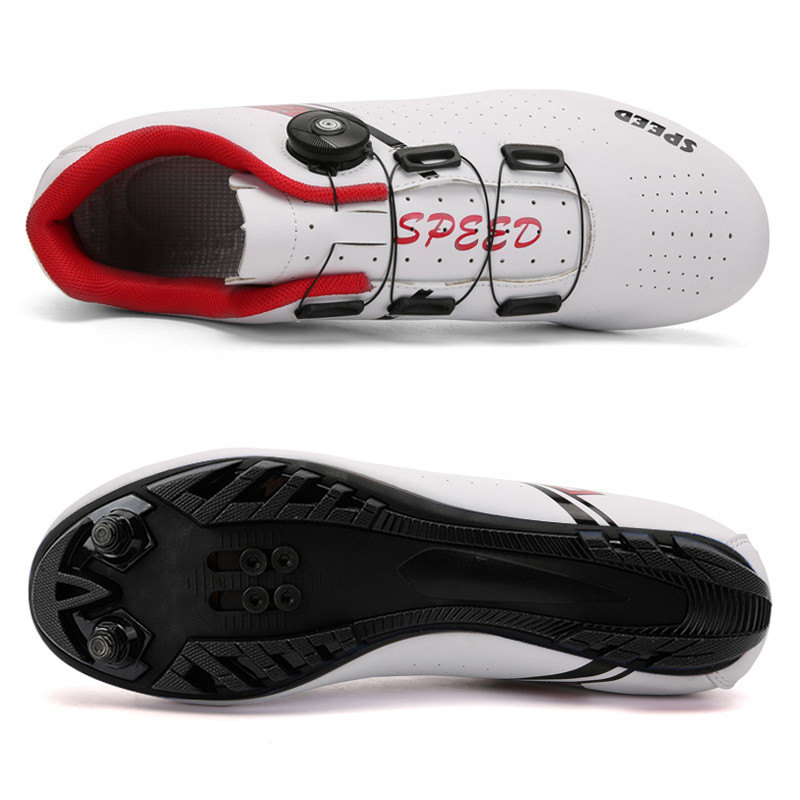 Kerékpáros Cipők MTB Férfi Országúti Bicikli Cipők Lapos Kerékpár Speed Sneakers Női SPD Klipszek Önzáró Verseny Mountain Bike lábbelik