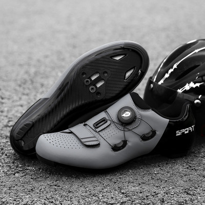 Vyriški dviračių sportbačiai Mtb Moteriški plokščiapadžiai kalnų dviračių batai SPD Route Cleats Road Bike Speed Sneaker purvo dviračių batai