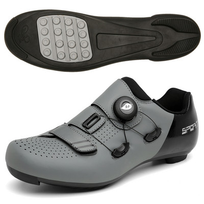 Vyriški dviračių sportbačiai Mtb Moteriški plokščiapadžiai kalnų dviračių batai SPD Route Cleats Road Bike Speed Sneaker purvo dviračių batai