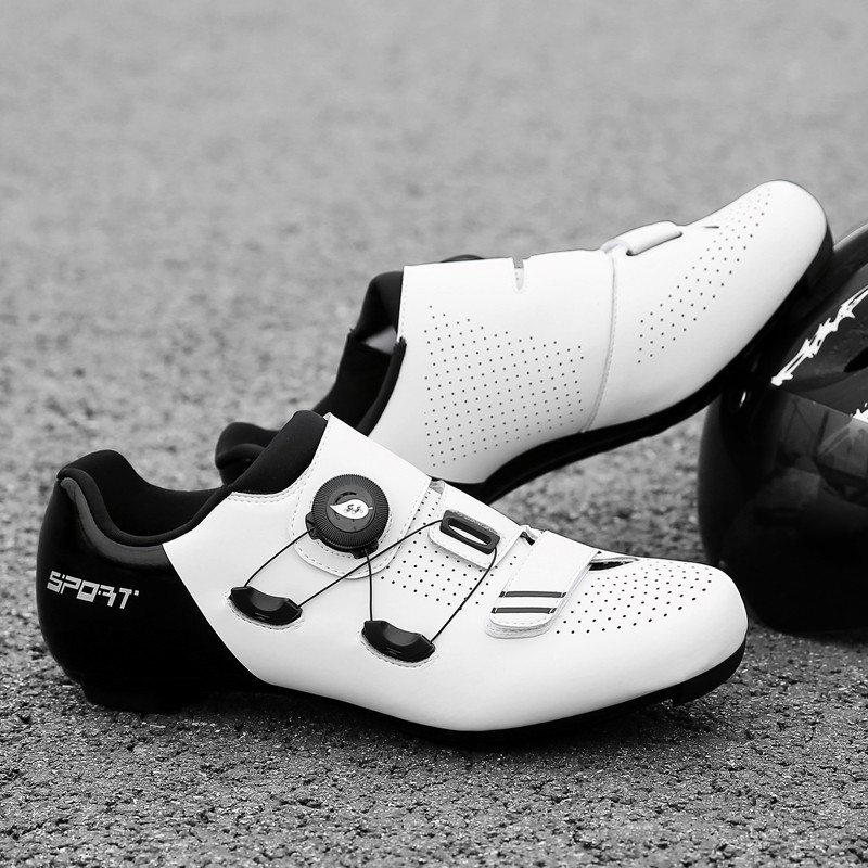 Vyriški dviračių sportbačiai Mtb Moteriški plokščiapadžiai kalnų dviračių batai SPD Route Cleats Road Bike Speed Sneaker purvo dviračių batai