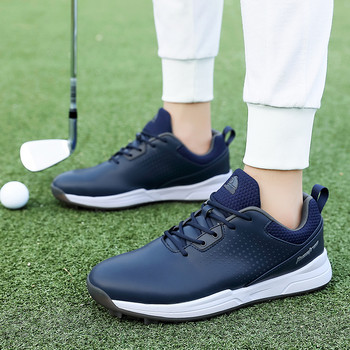 Нови обувки за голф без шипове Мъжки дамски тренировъчни маратонки за голф Голям размер 47 Обувки за ходене Леки маратонки за ходене