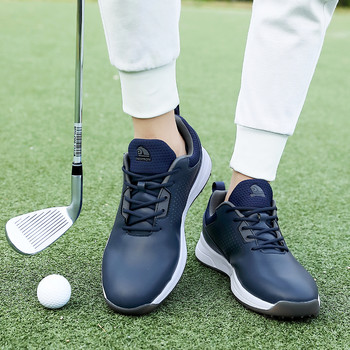 Нови обувки за голф без шипове Мъжки дамски тренировъчни маратонки за голф Голям размер 47 Обувки за ходене Леки маратонки за ходене