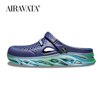 Férfi női vastag talpú strandpapucsok kerti klumpák könnyű divat pár üreges cipők 36-45 méret