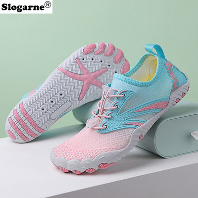 Women`s Beach Shoes Men Water Aqua Shoes Unisex Sneakers Qucky Dry Barefoot Upstream Surfing Slippers Boy Swimming Wading Shoes