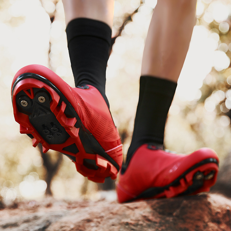 Ανδρικά Γυναικεία παπούτσια MTB Παπούτσια ποδηλασίας δρόμου Παπούτσια πάνινα παπούτσια Αδιάβροχα αγωνιστικά παπούτσια ποδηλάτου Μαύρα SPD σίτες Speed παπούτσια χωρίς κλειδαριά αρσενικά