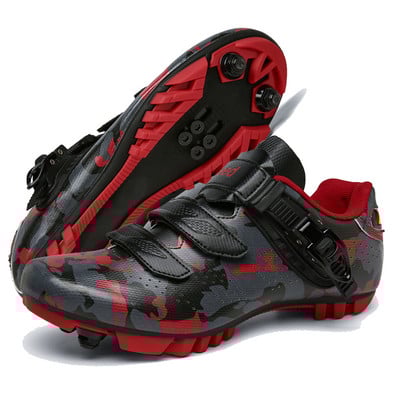 Šviečiantys MTB batai dviračių sportbačiai vyriški, moteriški plento dviračių batai sapatilha ciclismo, savaime užsifiksuojantys dviračių sportbačiai, plokšti lenktyniniai batai