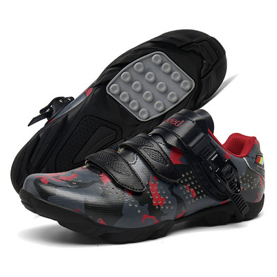 Šviečiantys MTB batai dviračių sportbačiai vyriški, moteriški plento dviračių batai sapatilha ciclismo, savaime užsifiksuojantys dviračių sportbačiai, plokšti lenktyniniai batai