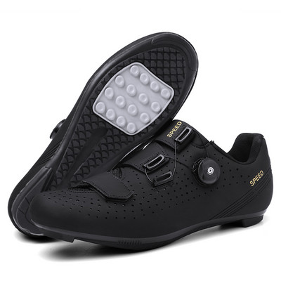 Kerékpáros tornacipő Mtb Férfi önzáró kapcsok Verseny országúti kerékpáros cipők Speed Flat tornacipők női kerékpáros SPD hegyi kerékpáros cipők