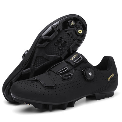 Kerékpáros tornacipő Mtb Férfi önzáró kapcsok Verseny országúti kerékpáros cipők Speed Flat tornacipők női kerékpáros SPD hegyi kerékpáros cipők