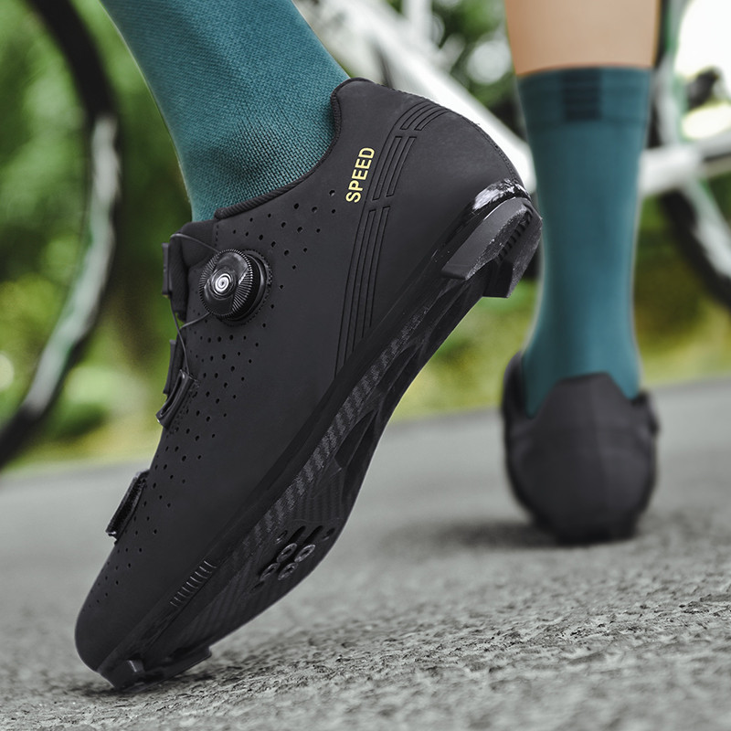 Kerékpáros tornacipő Mtb Férfi önzáró kapcsok Verseny országúti kerékpáros cipők Speed Flat tornacipők női kerékpáros SPD hegyi kerékpáros cipők