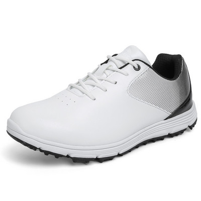 Jauna stila ūdensnecaurlaidīgi vīriešu golfa apavi Ērti vīriešu golfa sporta apavi āra sporta apaviem