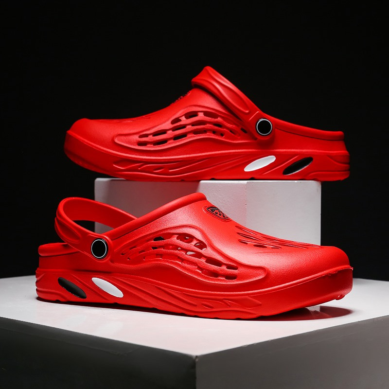 Unisex Fashion paplūdimio sandalai storapadės šlepetės, vandeniui atsparios neslystančios basutės, šlepetės moterims, vyrams