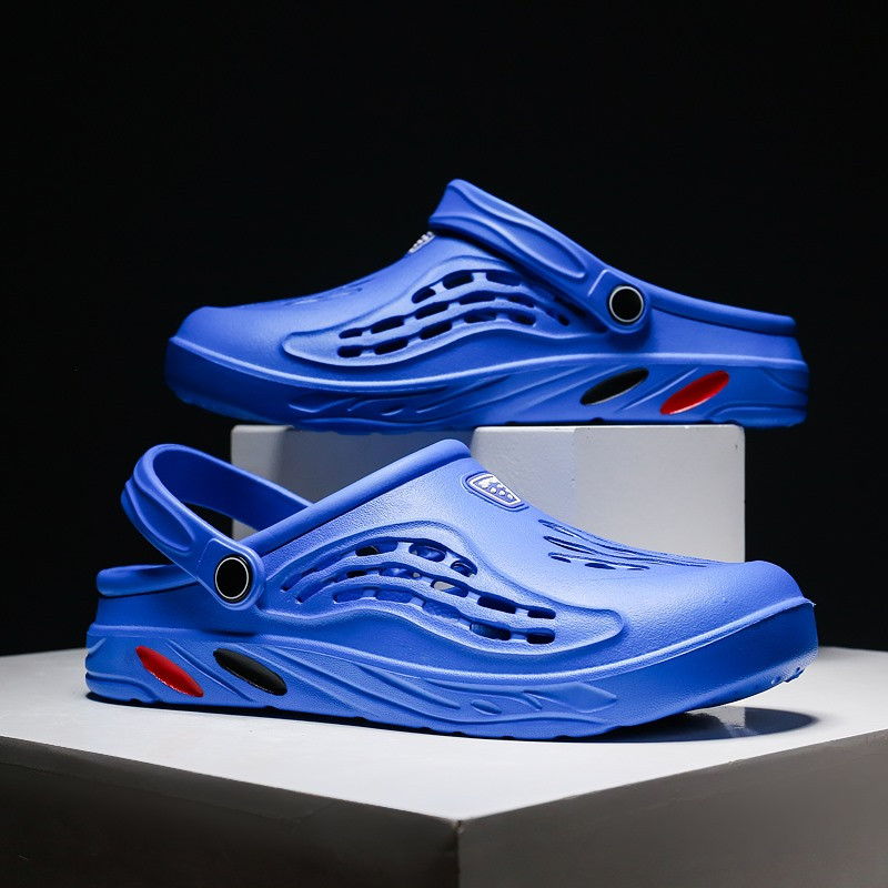 Unisex Fashion paplūdimio sandalai storapadės šlepetės, vandeniui atsparios neslystančios basutės, šlepetės moterims, vyrams