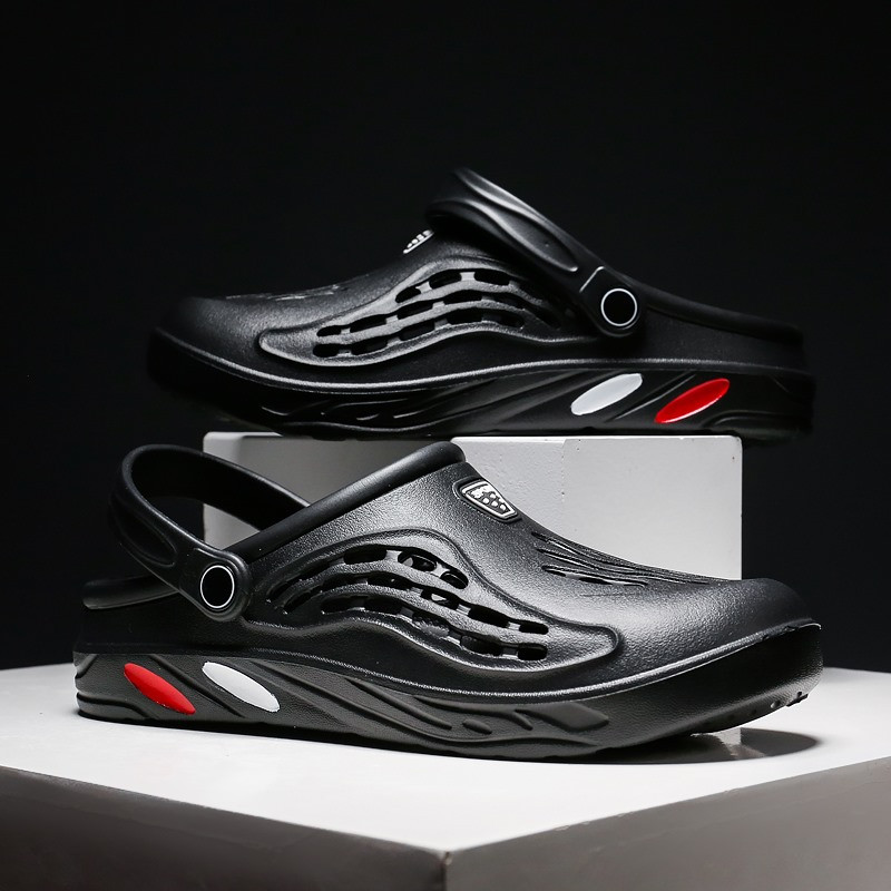 Unisex Fashion paplūdimio sandalai storapadės šlepetės, vandeniui atsparios neslystančios basutės, šlepetės moterims, vyrams