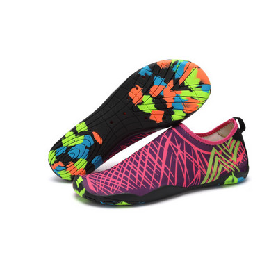 Unisex Beach Aqua Shoes kedas Ātri žūstoši peldēšanas apavi āra elpojoši upstream pludmales apavi