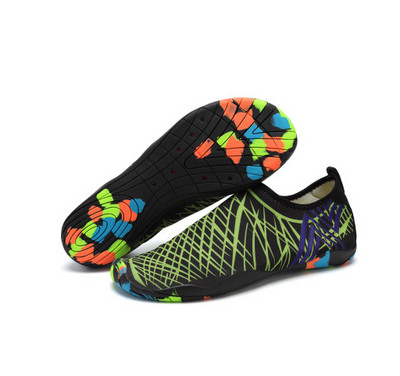 Unisex Beach Aqua Shoes kedas Ātri žūstoši peldēšanas apavi āra elpojoši upstream pludmales apavi