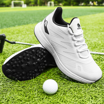 Ανοιξιάτικα καλοκαιρινά παπούτσια γκολφ για άντρες Άνετες αιχμές Αθλητικά αθλητικά παπούτσια για γκολφ σε εξωτερικούς χώρους