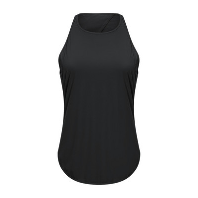 SHINBENE BACK OPEN Higi imav Sport Fitness Treeningpakitopid Naiste kerge treeningsaali spordivest võrkpaneeliga