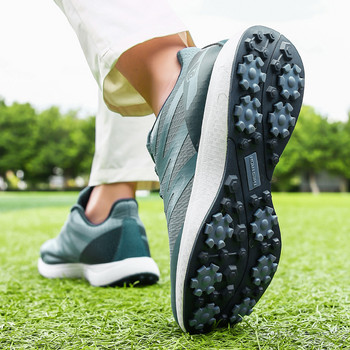 Нови дишащи обувки за голф Мъжки големи размери 46 47 Голф маратонки за мъже Удобни обувки за голф Неплъзгащи се обувки за голфъри