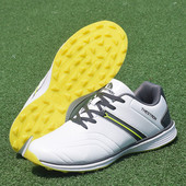 Eredeti golfcipők vízálló bőr sportcipők nagy méretű 47 férfi golf edzőcipők fű sétacipők szegecsek edzés