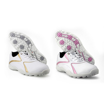 Марка PGM Дамски обувки за голф Леки дамски спортни маратонки за свободното време Дамски водоустойчиви дишащи противоплъзгащи нокти Обувки за голф