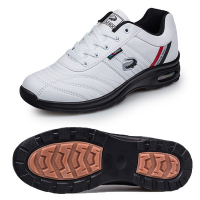 Нови водоустойчиви мъжки голф обувки Черно-бели удобни голф спортни маратонки Голям размер 39-46 Мъжки професионални голф маратонки