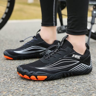 Férfi FOX Cycling Team MTB Cipők Lapos pedálos Mountain Bike Országúti Kerékpáros Cipők Női Kerékpáros Cipők Szabadtéri futócipők