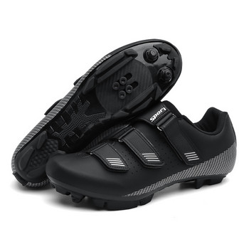 Baskets De Vélo Pour Hommes Et Garçons, Taille 36-48, Chaussures De Vtt, De Vélo De Montagne, Plates, Cales Autobloquantes, Spd,