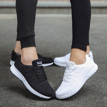 Дамски външни леки дишащи обувки за тенис за момичета Удобни спортни обувки Дамски неплъзгащи се устойчиви на износване маратонки