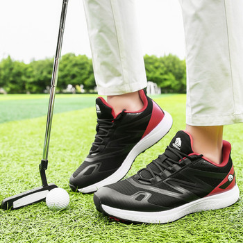 Επαγγελματικά παπούτσια γκολφ για άνδρες Άνετα αθλητικά παπούτσια γυμναστικής για περπάτημα σε εξωτερικό χώρο γκολφ Breathable Ανοιξιάτικο καλοκαιρινό γυμναστήριο γκολφ για άνδρες