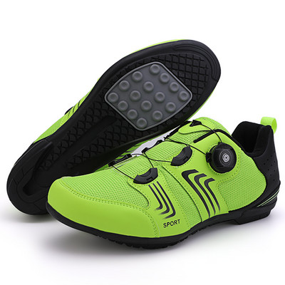 Vyriški dviračių sportbačiai MTB batai dvejopo naudojimo kalnų visureigių dviračių batai greitųjų dviračių sportbačiai moteriški anglies dviračių sportiniai batai itin lengvi