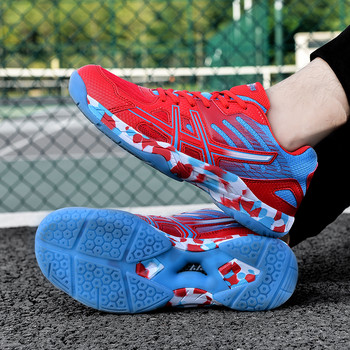 2022 Νέα επαγγελματικά παπούτσια πινγκ πονγκ Ανδρικά γυναικεία αντιολισθητικά μπάντμιντον για ζευγάρια Μπλε κόκκινο ελαφριά αθλητικά παπούτσια μπάντμιντον