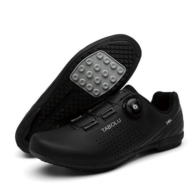 Vīriešu melni MTB apavi šosejas velosipēdistu kedas sievietēm riteņbraukšanas apavi Sapatilha Ciclismo pašbloķējošie velosipēdu apavi plakani riteņbraukšanas apavi vīriešiem