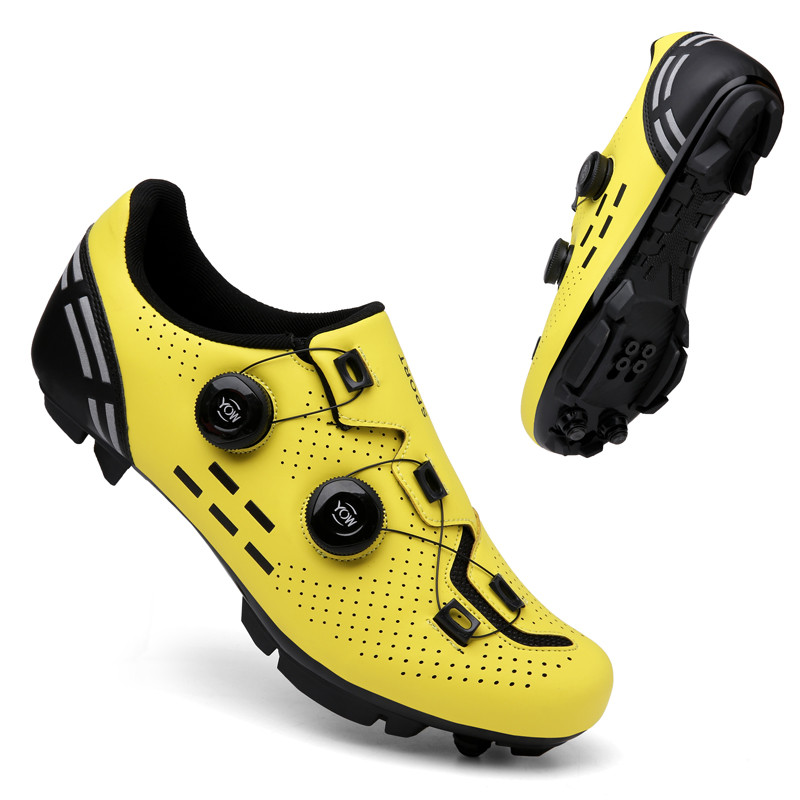 2023-as kerékpáros tornacipő Mtb kapcsokkal Férfi Carbon Sport Gyorsasági Bicikli Cipők Női Hegyi Verseny Lapos SPD Országúti Kerékpáros Lábbeli