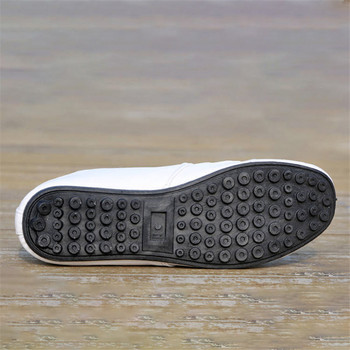 Παπούτσια Ανδρικά PU Δερμάτινα Αυθεντικά casual αθλητικά παπούτσια Breathable Slip Driving Peas Παπούτσια Άνοιξη Φθινόπωρο Βρετανικό τένις Zapatos De Hombre