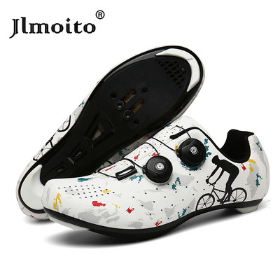 MTB Kerékpáros Cipők Férfi Kerékpáros Cipők Zapatillas ciclismo Önzáró Road Bike Cipők Női Kerékpáros Cipők Speed Racing Cipők
