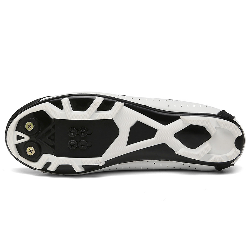 Vīriešu sieviešu MTB apavi Riteņbraukšanas kedas šosejas velosipēdu apavi Ātri šņorējami plakani bezslēdzeņu apavi Pašbloķējošie velosipēdu apavi ar skavām