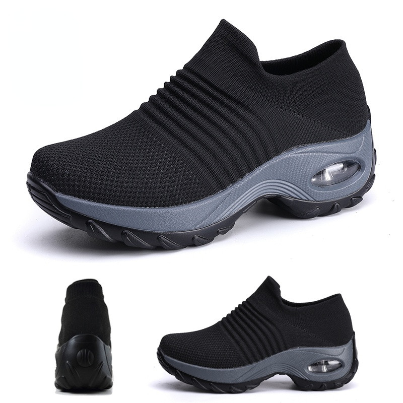 Teniso batai moterims Platforminiai sportbačiai Spor Ayakkabi Bayan Ourdoor Sportiniai vienspalviai kvėpuojantys kojinės Avalynė Zapatos Mujer