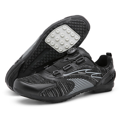 Riteņbraukšanas apavi MTB apavi Vīriešu trikotāžas velokurpes zapatillas ciclismo Pašbloķējošie šosejas velosipēdu apavi Sieviešu sacīkšu kedas