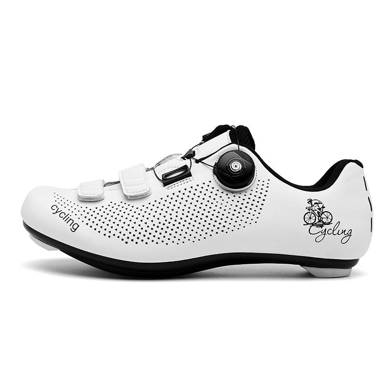 2023. gads. Vīriešu melnas riteņbraukšanas kedas, MTB apavi, šosejas velosipēdistu kedas, Sapatilha Ciclismo, pašbloķējošās velokurpes, iesācēju veloapmācība