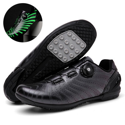 Vīriešu riteņbraukšanas kedas MTB apavi SPD skavas šosejas velosipēdu apavi Carbon Speed kedas Luminous sacīkšu velosipēdu apavi Riteņbraukšanas apavi