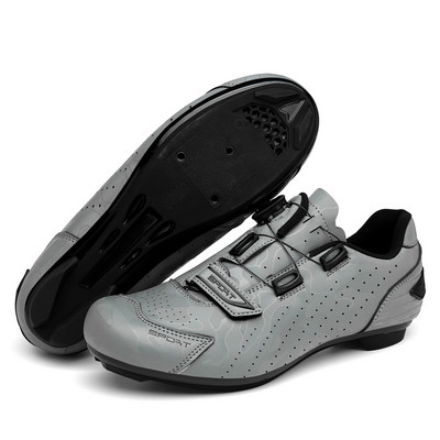 2023. gada MTB riteņbraukšanas apavi vīriešiem, melni šosejas sporta apavi Sapatilha Ciclismo pašbloķējošie velosipēdistu apavi ar skavām