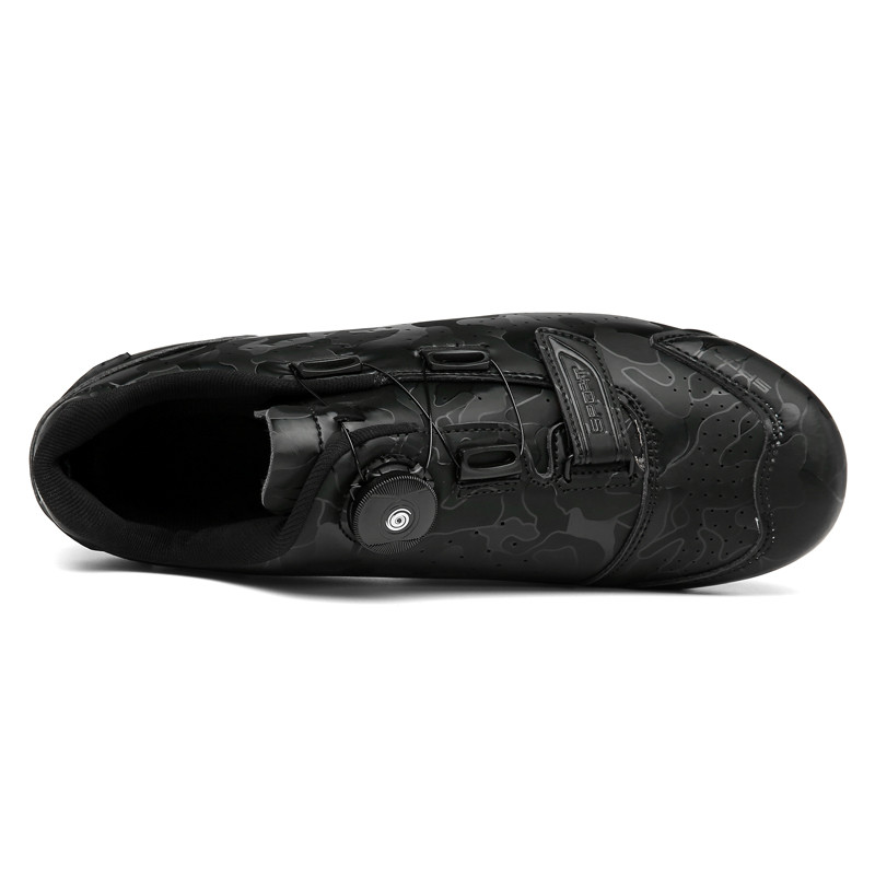 2023. gada MTB riteņbraukšanas apavi vīriešiem, melni šosejas sporta apavi Sapatilha Ciclismo pašbloķējošie velosipēdistu apavi ar skavām