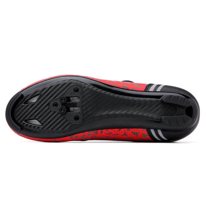 MTB riteņbraukšanas apavi vīriešiem sievietēm kalnu šosejas velosipēdistu kedas Luminous velosipēdu apavi Velosipēdu apavi Pašbloķējošie sacīkšu apavi vīriešiem