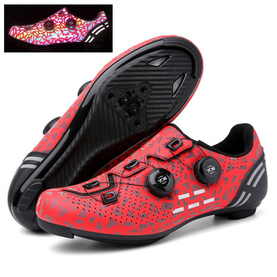 Vyriški MTB Batai Šviesūs dviračių sportbačiai Neslystantys purvo kelio dviračių batai „Carbon Speed“ sportbačiai Lenktynių dviračių batai dviračių batai 47