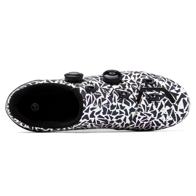 Vyriški MTB Batai Šviesūs dviračių sportbačiai Neslystantys purvo kelio dviračių batai „Carbon Speed“ sportbačiai Lenktynių dviračių batai dviračių batai 47