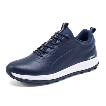 Επαγγελματικά ανδρικά παπούτσια γκολφ Advanced Outdoor Αδιάβροχα Αντιολισθητικά Παπούτσια Γκολφ, Γνήσιο Δερμάτινο Αναπνεύσιμο, Γνήσιο Δερμάτινο Παπούτσια Γκολφ Plus Size 39-47