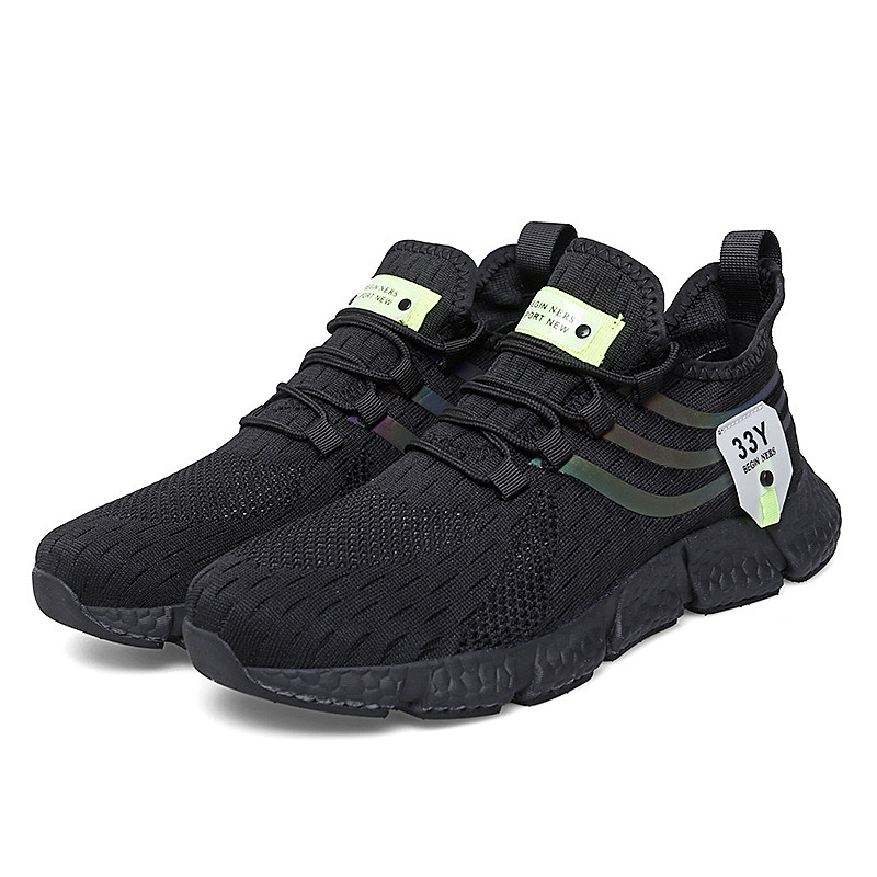 uniszex tornacipők Légáteresztő divat Férfi Futó Tenisz Cipők Kényelmes Klasszikus Alkalmi Cipők Női Repülő Szövés Zapatillas Hombre