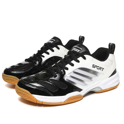 Vyriški teniso batai, neslystantys, kvėpuojantys sportbačiai, skirti porai Nešioti atsparūs vyriški sportiniai batai Aukštos kokybės vyriški gimnastikos bateliai, 38–48 dydis
