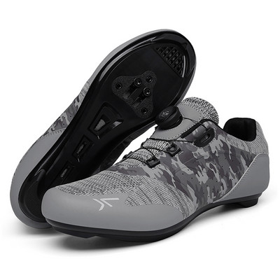 Vīriešu kedas MTB riteņbraukšanas apavi elpojoši viegli šosejas velosipēdistu zābaki Speed Sneaker Racing sieviešu SPD pedāļu kalnu velosipēdistu apavi